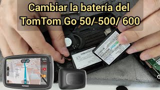 Replacing the battery of the TomTom Start Go 50 500 600 navigator screenshot 3