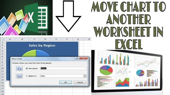 How To Move A Chart To Another Worksheet In An Excel