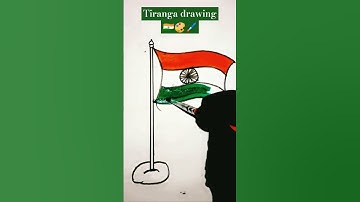 Tiranga drawing🇮🇳🎨🖌️||#youtube #shorts #drawing #painting #art #tiranga #viral #trending #popular