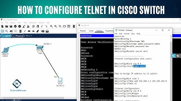 How to Configure Telnet in Cisco Switch | Enable Telnet on a Cisco Switch | CCNA | Networkforyou