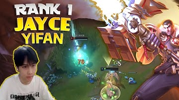 JayceKing YiFan Jayce vs Ksante - YiFan Rank 1 Jayce Guide