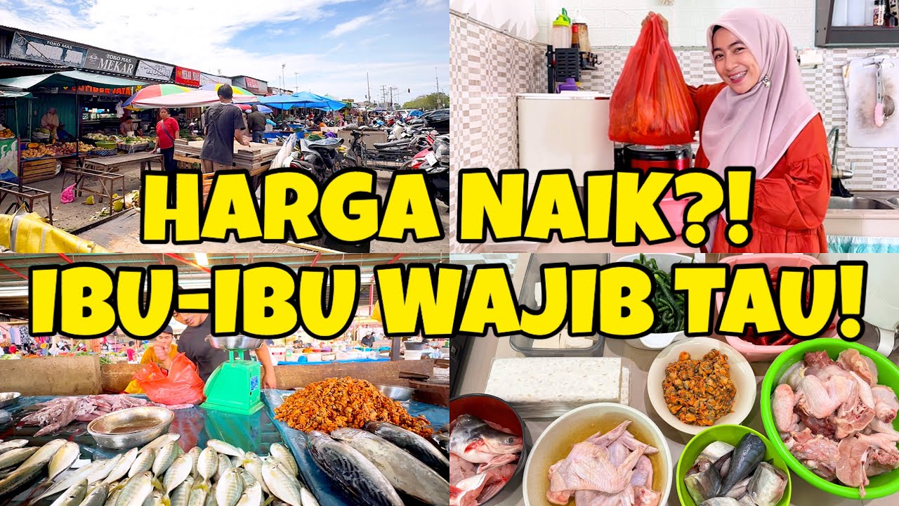 H+8 Ramadhan! Ibu-Ibu Wajib Cek, Harga Sembako di Pasar Bikin Kaget!