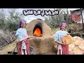 اليوم غانعجن الخبز في الفورنة د التراب 