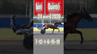 Quinté Vendredi 24 Avril à Vincennes.Surprises dans tiercé.#quinté #pronostic #pmu