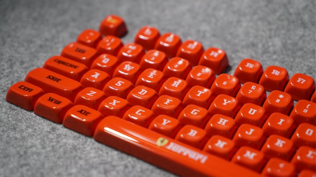 How to DIY a set of custom painted keycaps