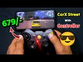 2GB Android Game 😱 CarX Street Gameplay with Controller || Lantech Universal Motorola Gamepad Review