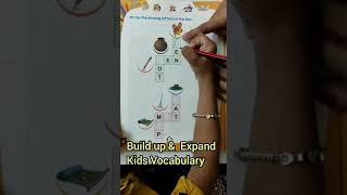 cross word activity for Kids #brain boosting activity  #shorts #youtubeshort