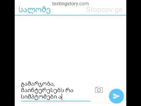 ჩეთ-ბოტ სიმულაცია 2