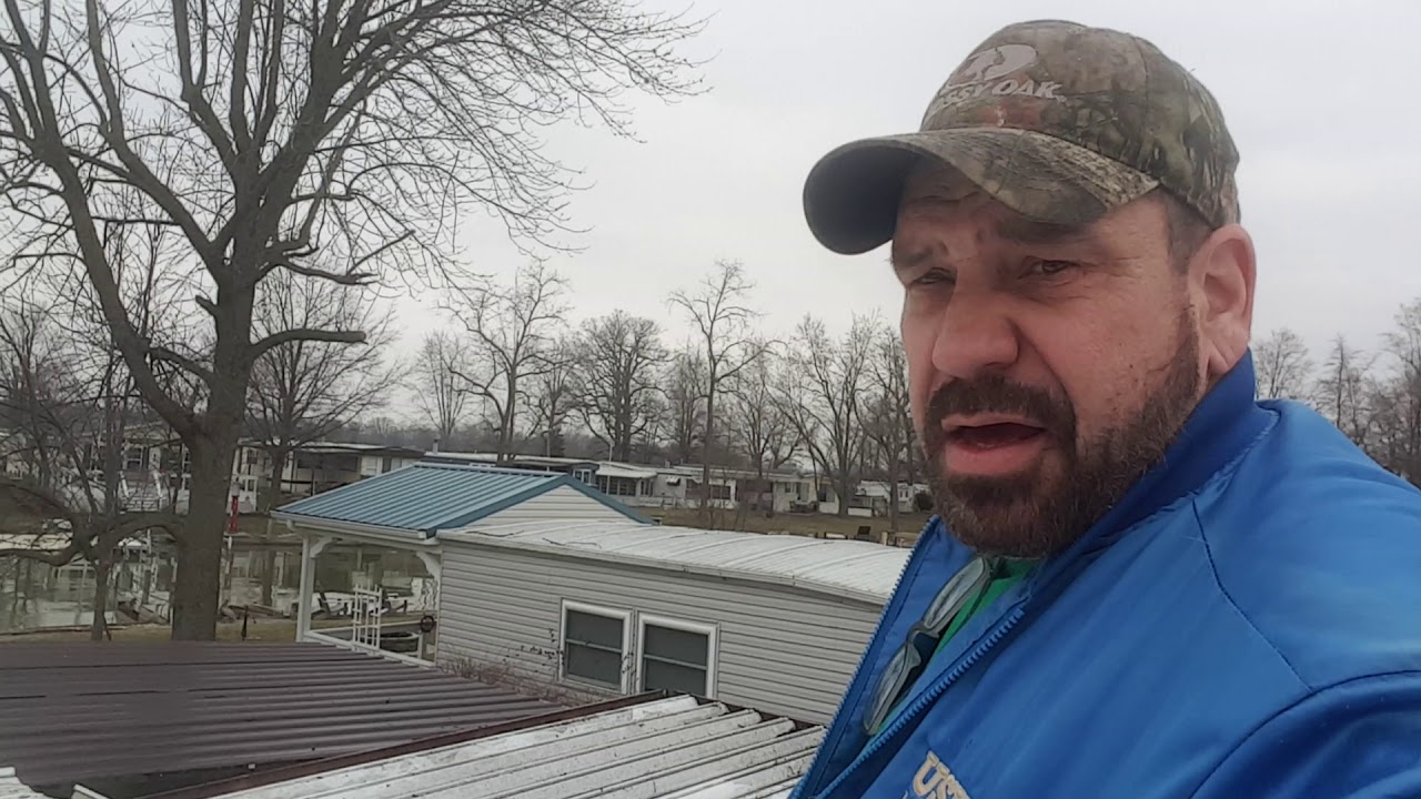 Starting a roofing job