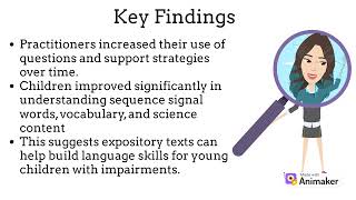 Sequence Text Structure Intervention for Preschoolers