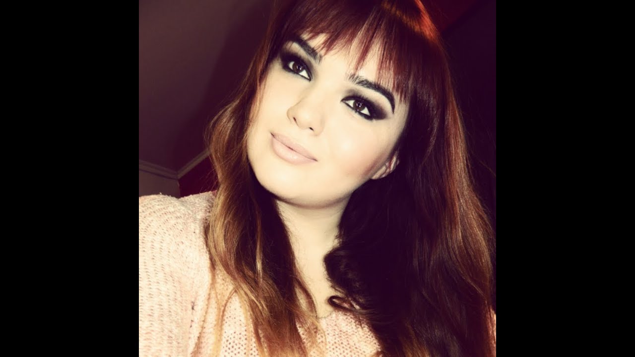 Sminkanje - mackaste crne oci + nude usne tutorijal