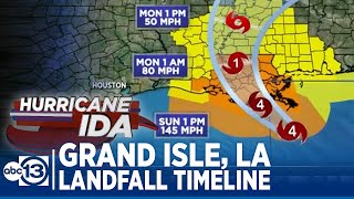Hurricane Ida continues to strengthen ahead of landfall
