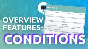 Overview of Conditions in PuzzleBot / Condition Button and Simple Condition in the Constructor tab