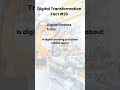 Digital Transformation Fun Fact #36 | Digital Finance Transformation #TDENG | #TDENGServices | #TDE