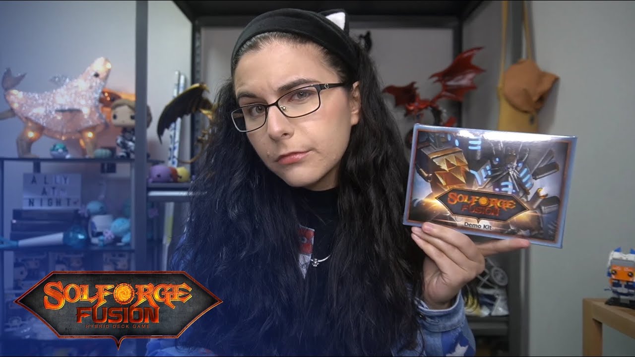A "Hybrid" Deck Game? | SOLFORGE FUSION DEMO KIT OPENING AND REVIEW A "Hybrid" Deck Game? | SOLFORGE FUSION DEMO KIT OPENING AND REVIEW