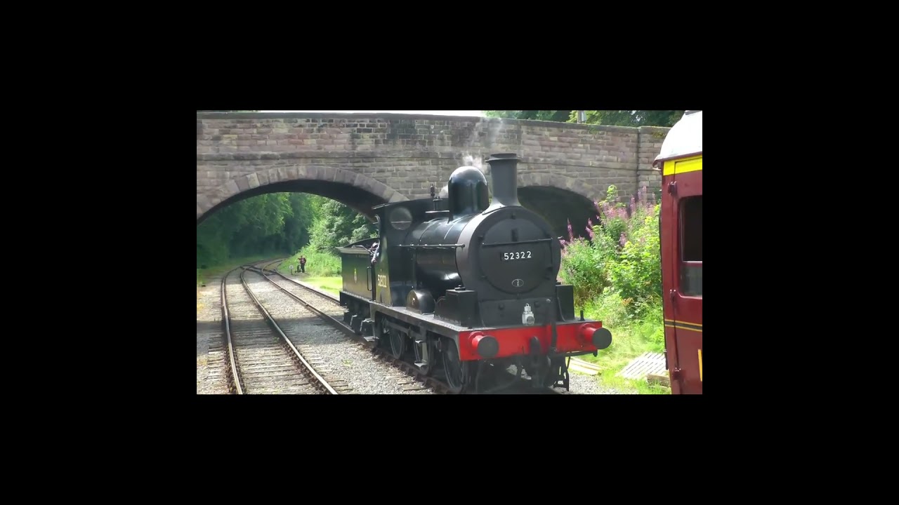 L&Y Class 27 - No.52322 - Wirksworth - Ecclesbourne Valley Railway 