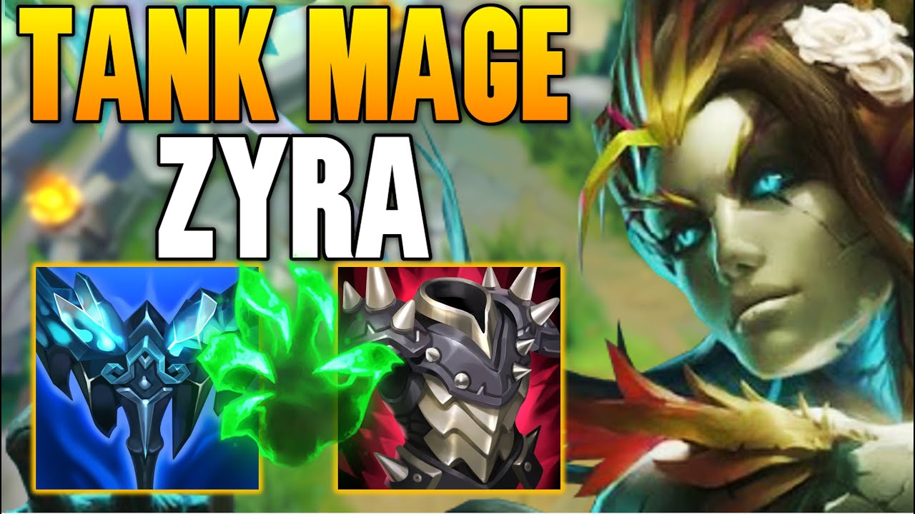 I TRIED TANK ZYRA MID AND THIS IS WHAT HAPPENED... - League of Legends