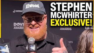 Stephen McWhirter Dove Awards Red Carpet Exclusive You Need to See!