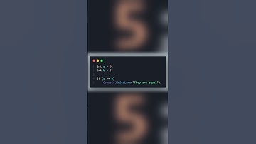 🟰 Use == to Check Equality in C#! #shorts #coding