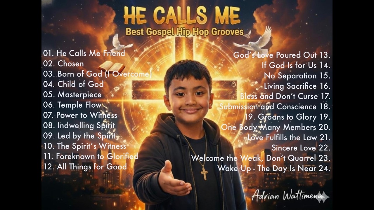 HE CALLS ME: Best Gospel Hip Hop Grooves (Full Album) │ Adrian Wattimena │ 24 Tracks
