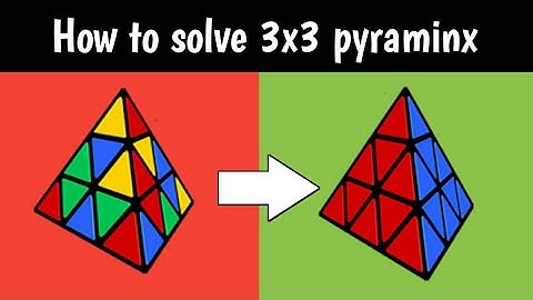 How To Solve Pyraminx In 10-15 Seconds In Hindi Full TUTORIAL (Easiest Way + 100% Working)