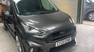 FORD TRANSIT CONNECT MS-RT 120 AUTO 1.5 200 Limited Van L1 EU6 ULEZ Grey high spec low mileage