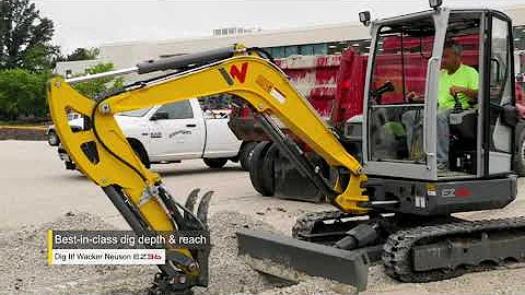 Dig It with the Wacker Neuson EZ36!