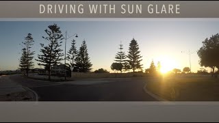 Driving in Sun Glare