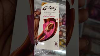 💥🤯 GALAXY with cookie crumble 💢‼️/#galaxy #chocolate #shorts #viral #tastyfoodjournal #ytshorts #yt
