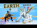 Lego ninjago coles earth evo and zanes ice dragon creature sets review 2023