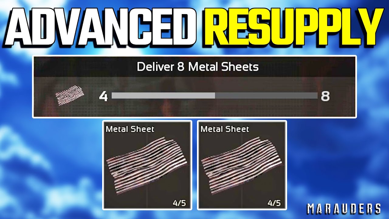 Advanced Resupply Contract Marauders Zero To Hero Guide YouTube Advanced Resupply Contract Marauders Zero To Hero Guide YouTube