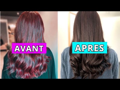 Vidéo: Comment corriger les sous-tons rouges dans les cheveux ?