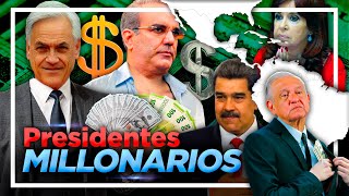 Los 8 PRESIDENTES MÁS RICOS de América Latina