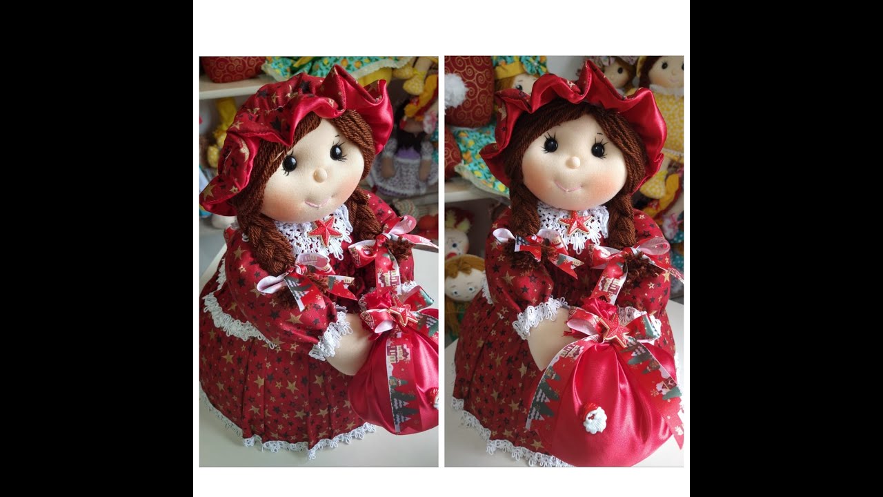 APROVEITA E APRENDAM FAZER  UMA LINDA BONECA COBRE BOLO NATALINA E GANHE UMA GRANA EXTRA.