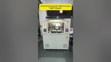 Scanning Acoustic Microscope for IGBT module #csam #igbt  #hiwave