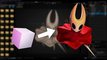Blender Timelapse Hornet Hollow Knight Silksong
