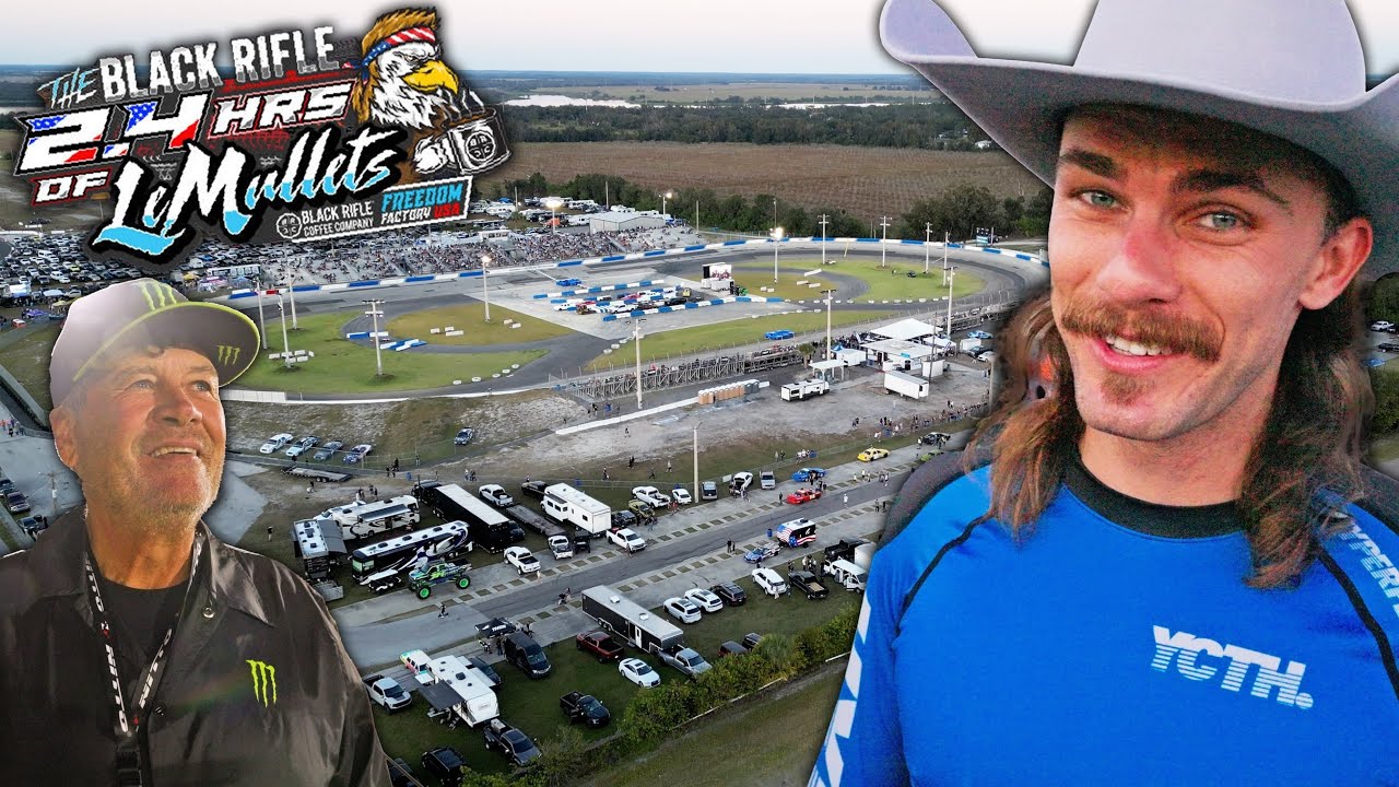 Аарон Плессинджер и Майкл Уолтрип участвуют в гонке «2,4 часа ЛеМуллетс» | Cleetus and Cars