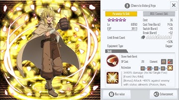 SAOIF Skill test - Cheers to Victory (Argo Burst)