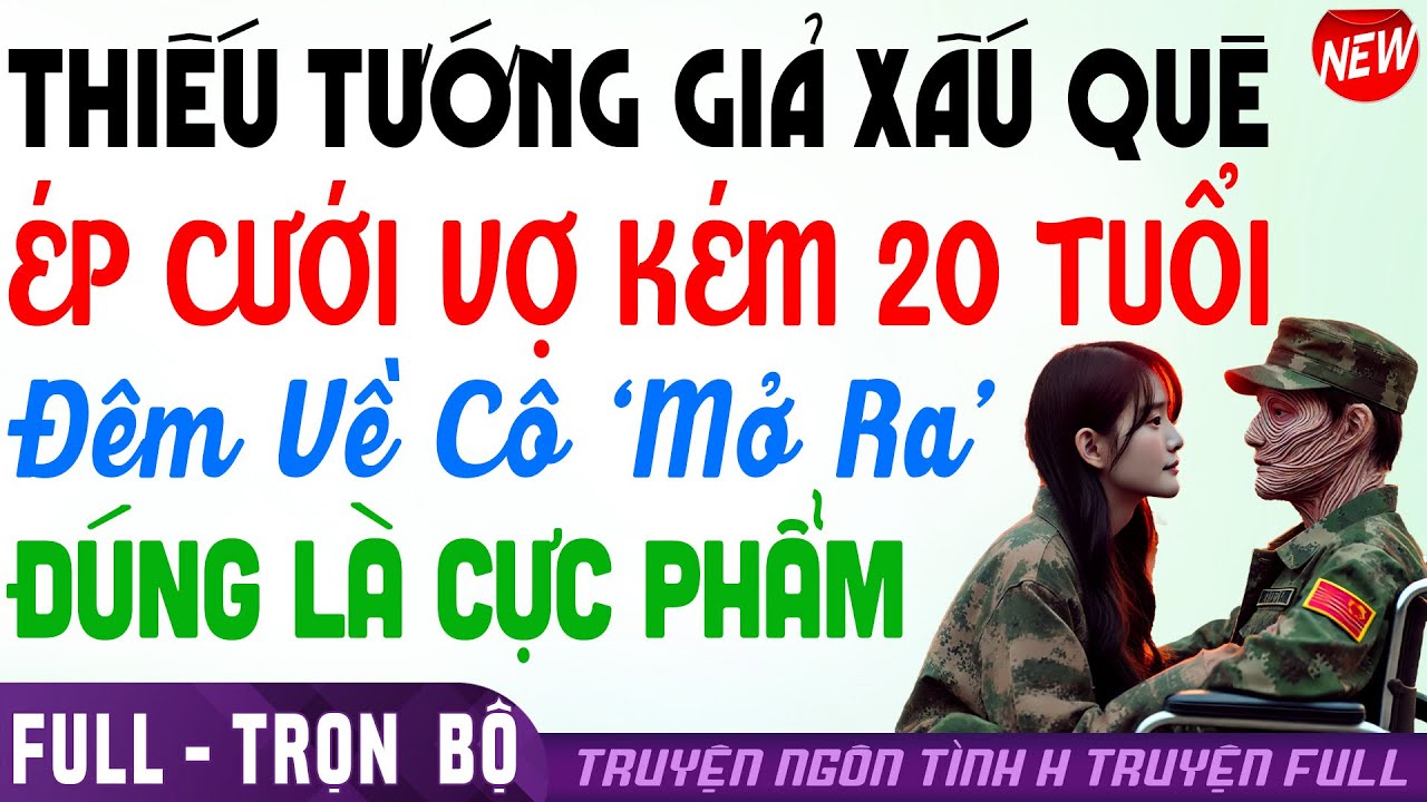 THIẾUTƯỚNG GIẢ QUÈ ÉP CƯỚI CÔ VỢ KÉM 20 TUỔI MỞ RA LÀ CỰCPHẨM | Truyện ngôn tình quân nhân #htruyen