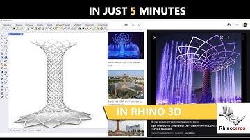 Rhino 3D Architectural Tutorial Series | Ep - 25 | Real Buildings Into 3D model |English |