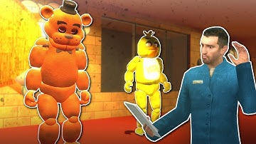 FNAF MULTIPLAYER in GMOD! - Garry