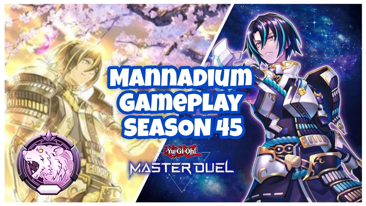 Yugioh MASTER DUEL - Mannadium Gameplay Diamond Rank SEASON 45