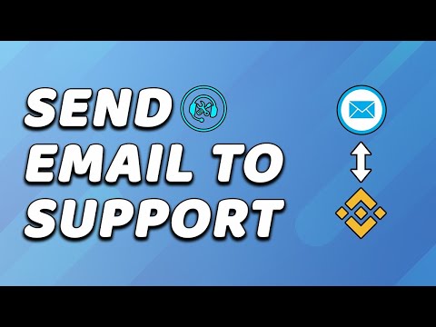 How To Send Email To Binance Support EASY 