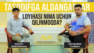 Tasodifga aldanganlar loyihasi haqida