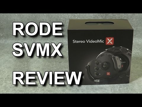 Review: Rode Stereo VideoMic X (SVMX)