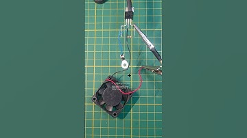 Automatic Fan Control Using NTC Sensor and MOSFET #ntc #fan #shorts