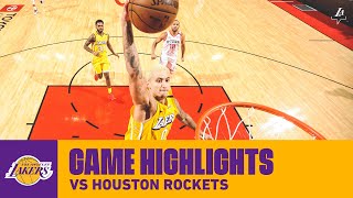 HIGHLIGHTS | Kyle Kuzma (23 pts, 8 reb) at Houston Rockets