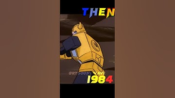 Bumblebee Now Vs Then//#shorts #transformers #riseofthebeasts #evolution #bumblebee #viral #4k #edit