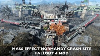 Fallout 4: Epic Mass Effect-themed “Normandy Crash Site” player home and  mods – GIRLPLAYSGAME