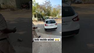 Delhi vehicles seized #rto #yershadshaik #delhi #cars #like #viralvideo